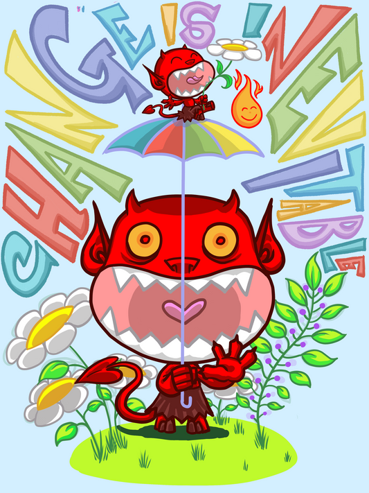 Sriracha Wide eyes - Change Is Inevitable